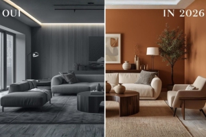 What’s Out And What’s In for Home Decor in 2026